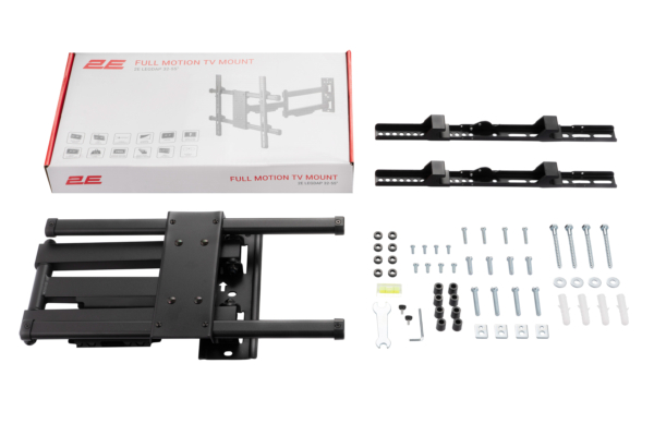 Full motion TV mount 2E Legdap 23-55″, 60 cm extension