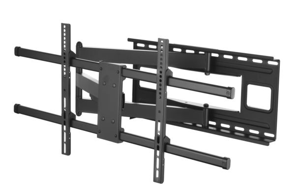 Full motion TV mount 2E Kokbu 43-80″, 1 m extension