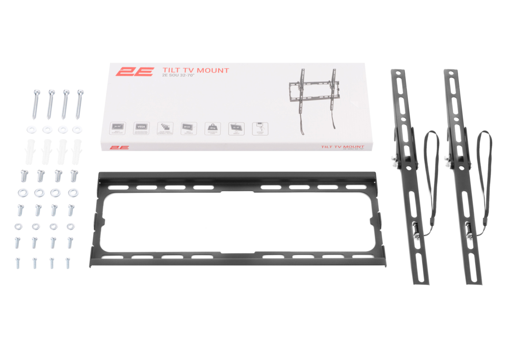 Крепление наклонное ТВ 32-70″ 2E Sou