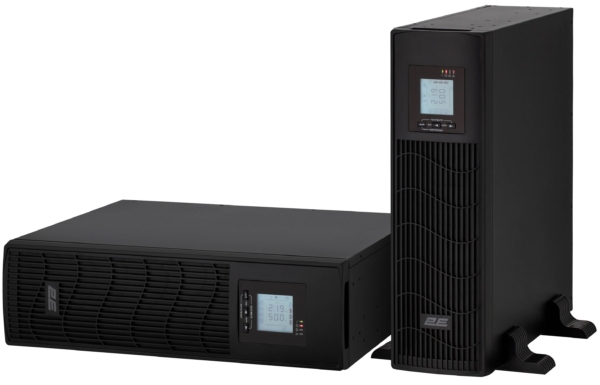 Джерело безперебійного живлення 2E PS2000RT, 2000VA/1600W, RT3U, LCD, USB, 3xC13, 3xSchuko