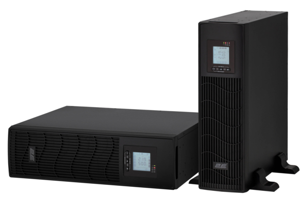 Джерело безперебійного живлення 2E PS3000RT, 3000VA/2400W, RT3U, LCD, USB, 3xC13, 3xSchuko