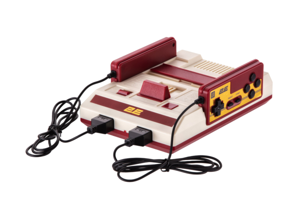Game console 2E, 8 bit wired gamepad, AV, 298 games