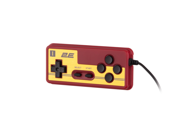 Game console 2E, 8 bit wired gamepad, AV, 298 games