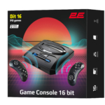 Game console 2E, 16bit, 2 wireless gamepad, HDMI, 913 games