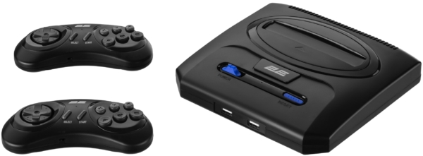 Игровая консоль 2Е 16bit HDMI (2 беспроводных геймпада 913 игр)