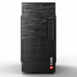 2E PC case Basis RD860-3U without PSU, 1xUSB3.0, 2xUSB2.0, VGA 320mm, mATX, black