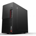 2E PC case Basis RD860-3U without PSU, 1xUSB3.0, 2xUSB2.0, VGA 320mm, mATX, black