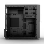 2E PC case Basis RD860-3U without PSU, 1xUSB3.0, 2xUSB2.0, VGA 320mm, mATX, black