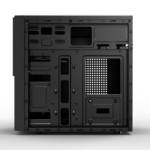2E PC case Basis RD860-3U without PSU, 1xUSB3.0, 2xUSB2.0, VGA 320mm, mATX, black