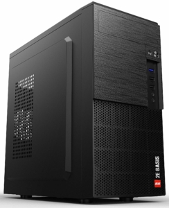 Корпус 2E Basis RD860-3U без БП 1xUSB3.0, 2xUSB2.0 VGA 320мм mATX чёрный