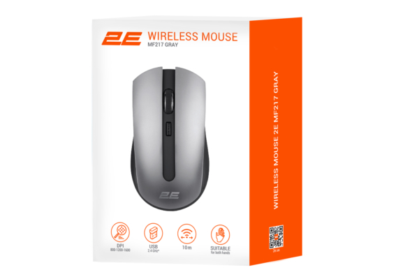 Mouse 2E MF217, WL, grey