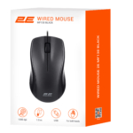 Миша 2E MF130, USB-A, чорний