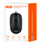 Mouse 2E MF140, USB-A, black