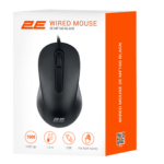 Mouse 2E MF160, USB-A, black