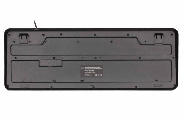 Клавіатура мембранна 2E KM1040 104key, USB-A, EN/UK/RU, чорний