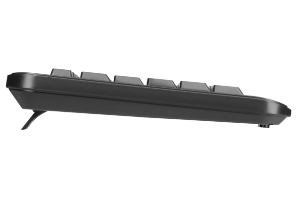 Клавіатура мембранна 2E KM1040 104key, USB-A, EN/UK/RU, чорний