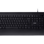 Клавіатура мембранна 2E KS109 104key, USB-A, EN/UK/RU, чорний