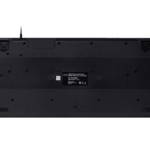 Клавіатура мембранна 2E KS109 104key, USB-A, EN/UK/RU, чорний