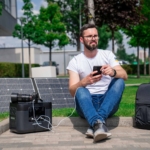 Портативная солнечная панель 2E, DC 200 Вт, USB-С 45 Вт, USB-A 24 Вт