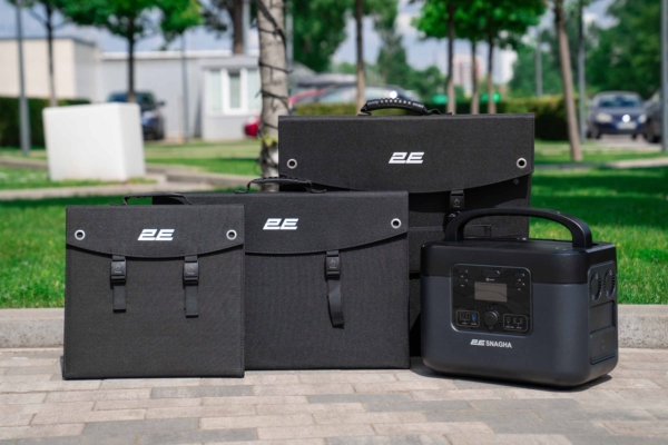 Портативная солнечная панель 2E, DC 100 Вт, USB-С 45 Вт, USB-A 18 Вт, USB-A 12 Вт