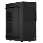 Корпус 2E Alfa E1903U-400 з БЖ 2E ATX400W, 2xUSB3.0, 1xUSB2.0, VGA 320мм, ATX, чорний