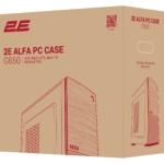 Корпус 2E Alfa G650 без БЖ 2xUSB3.0, 1xUSB2.0, 1×120мм, VGA 280мм, LCS ready, ATX, чорний