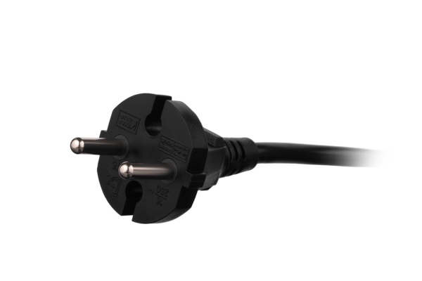 2E Power Strip 1хType F, 2х1mm2, 10A, 15m, black