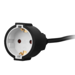 2E Power Strip 1хType F, 3х1.5mm2, 16A, 20m, black