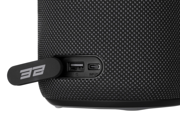 Portable Speaker 2E SoundXDrum TWS, Wireless, Waterproof Black