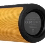 Акустична система 2E SoundXTube TWS, MP3, Wireless, Waterproof Yellow