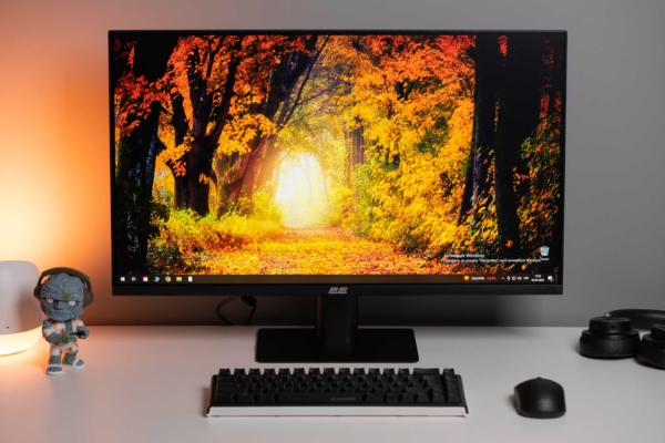 Монітор 2E 27″ F2723B D-Sub, HDMI, IPS, 75Hz