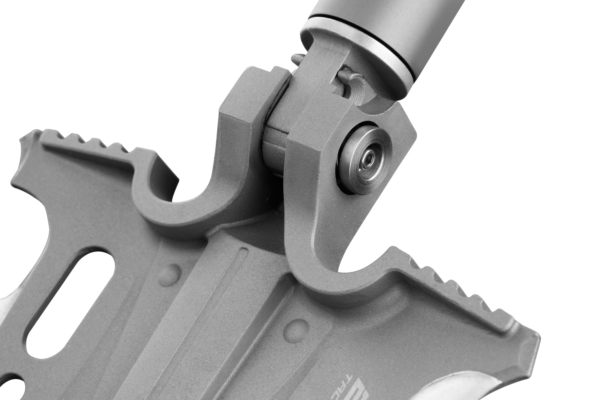 2E Tactical Лопата-мультитул тактична Mahura Steel Gray розбірна, 23в1, з сумкою у комплекті, 107 см макс., 1.5 кг