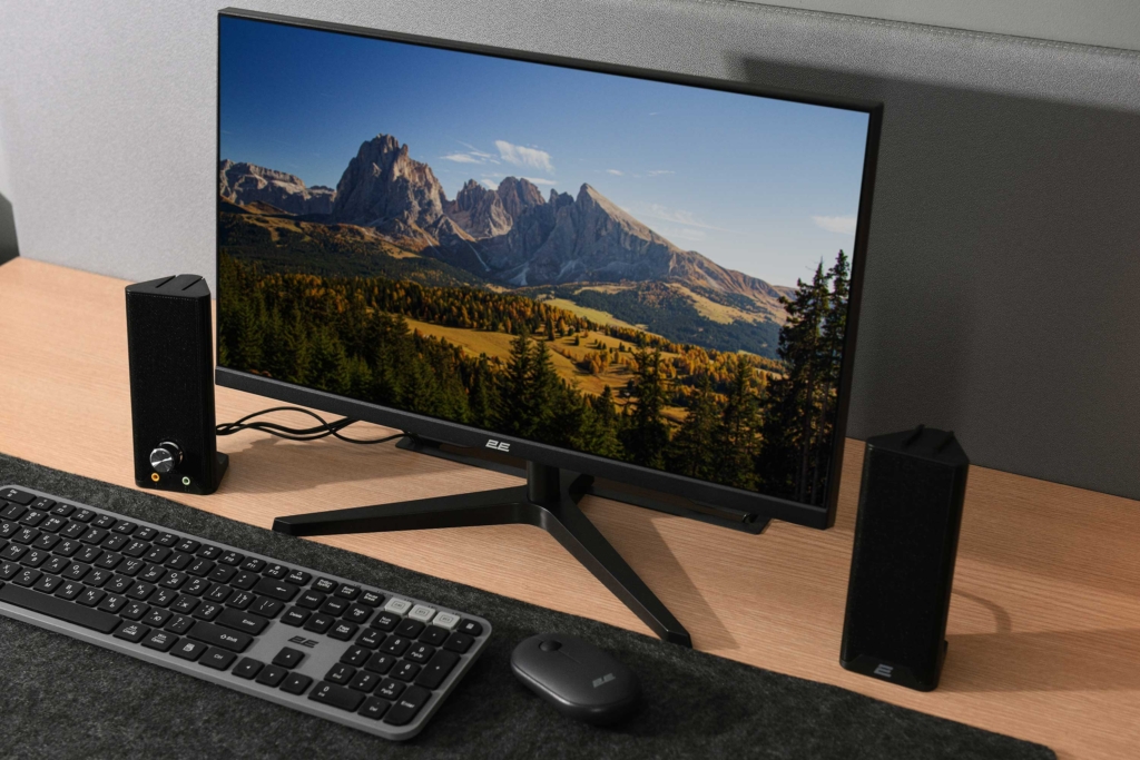 Монитор 2E 21.5″ A2222B D-Sub, HDMI, MM, VA, 75Hz