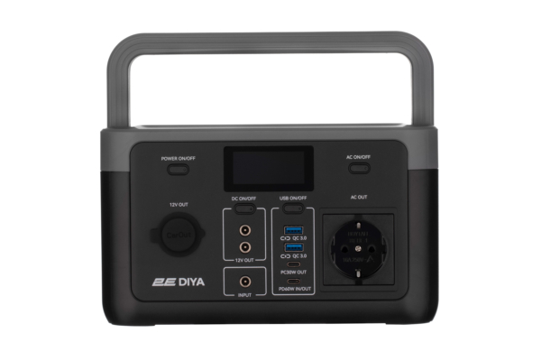 Portable Power Station 2E Diya Output Power 300W Battery capacity 320Wh, Fast Charging