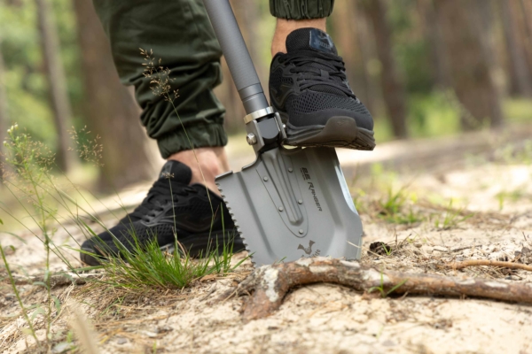 2E Tactical Лопата-мультитул тактична Ranger Steel Gray розбірна, 22в1, з чохлом у комплекті, 103 см макс., 1.6 кг