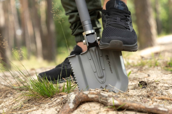 2E Tactical Лопата-мультитул тактична Ranger Steel Gray розбірна, 22в1, з чохлом у комплекті, 103 см макс., 1.6 кг