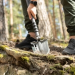 2E Tactical Лопата-мультитул тактична Mahura Steel Gray розбірна, 23в1, з сумкою у комплекті, 107 см макс., 1.5 кг