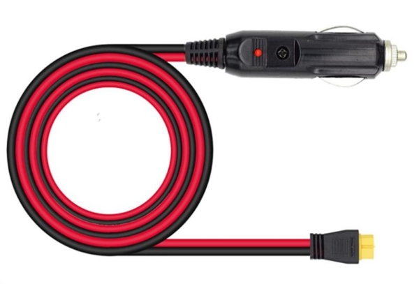 Solar Extension Cable 2E XT60 to Cigarette Plug 1m