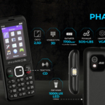 Mobile phone 2E E182 2.4″ 2SIM, 1700mAh, Black