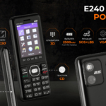 Mobile phone 2E E240 2023 2.4″ 2SIM, 2500mAh, Black