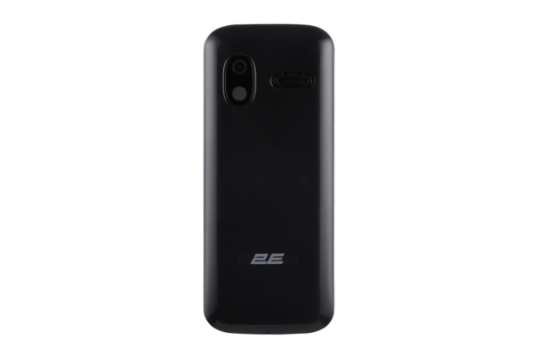 Мобільний телефон 2E E180 2023 1.77″ 2SIM, 1000мА•год, чорний