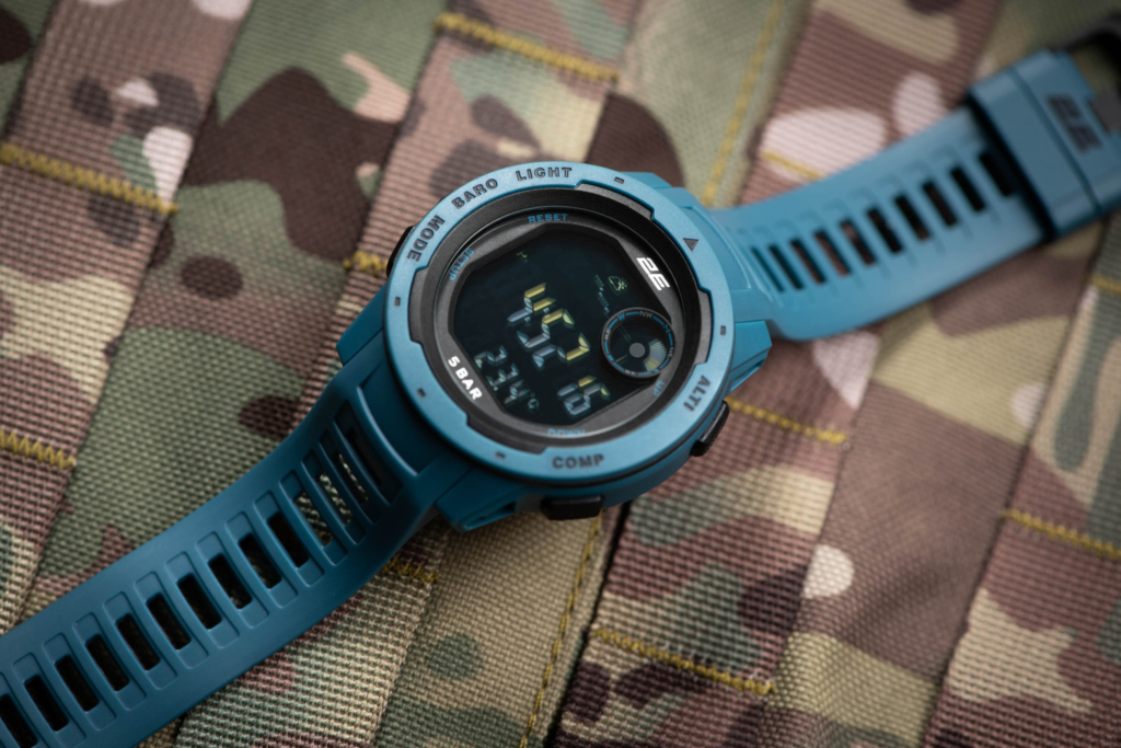 Тактические часы 2E Delta X Blue с компасом и шагомером