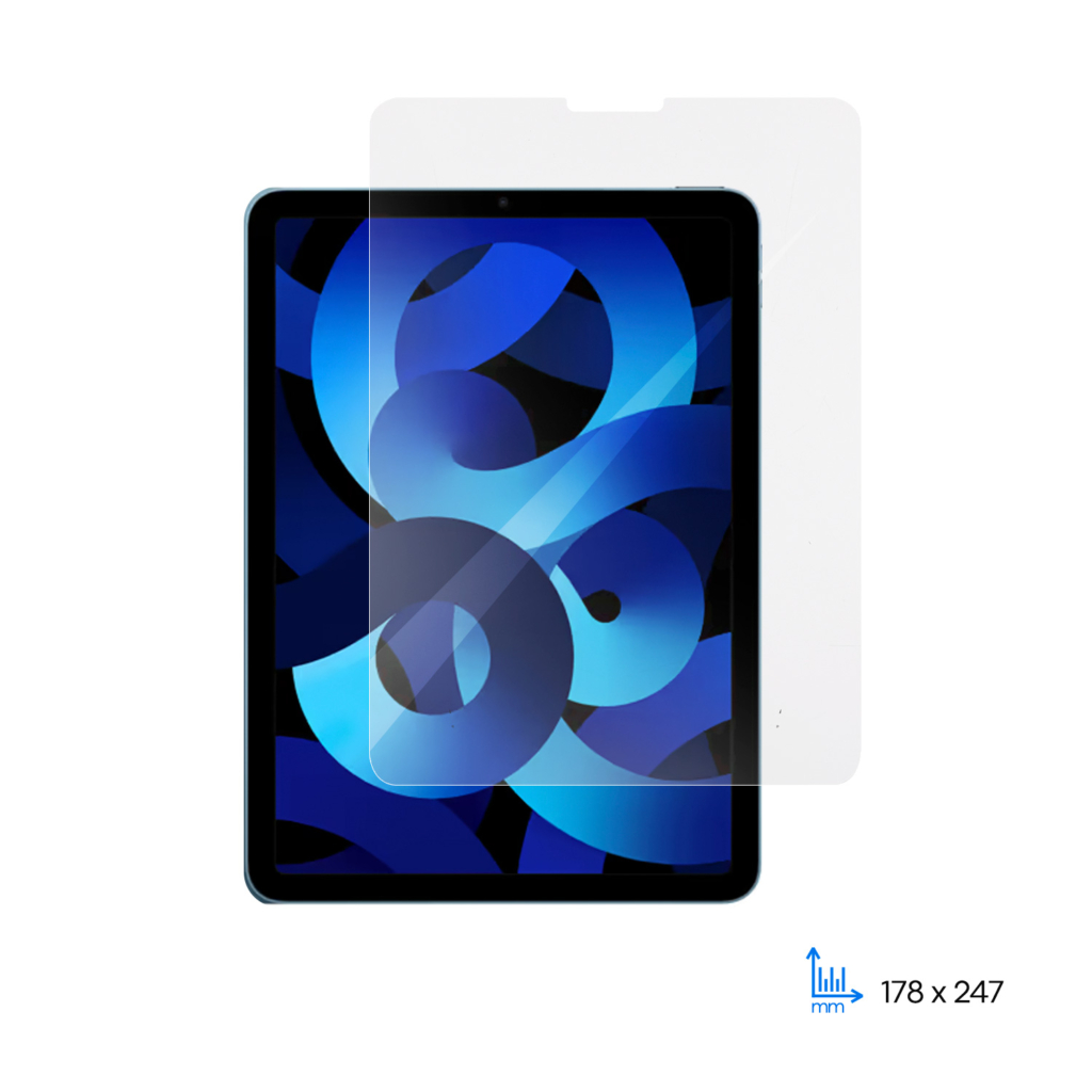 2E Protective glass for iPad Air 10.9″ (Gen 5, 2022), 2.5D, clear