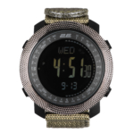 2E Tactical Тактичний годинник Trek Pro Black-Green з компасом, барометром та крокомір