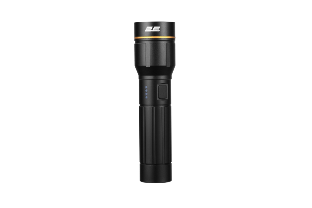 Ліхтар ручний акумуляторний 2E FLBL2650 USB-C 5000мА·год 2000лм 20Вт 5 режимів освітлення IP44 0.35кг