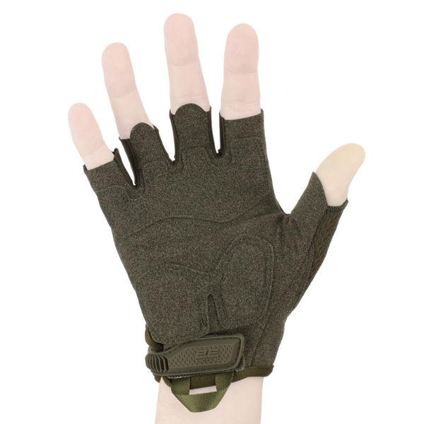 2E Tactical Перчатки тактические, беспалые, XL, зелёные
