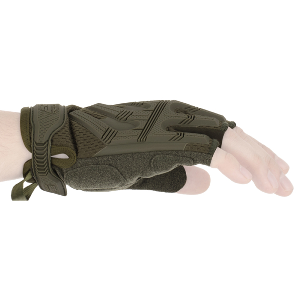 2E Tactical Перчатки тактические, беспалые, XL, зелёные