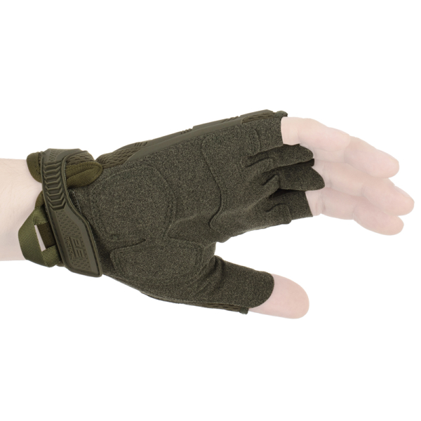 2E Tactical Перчатки тактические, беспалые, XL, зелёные