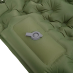 2E Tactical Inflatable sleeping folding mat, air pump system, green