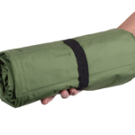 2E Tactical Inflatable sleeping folding mat, air pump system, green